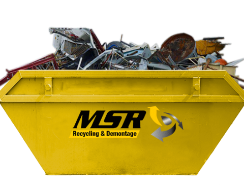 Container für Schrott und Altmetall