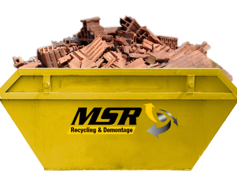 Container für Bauschutt